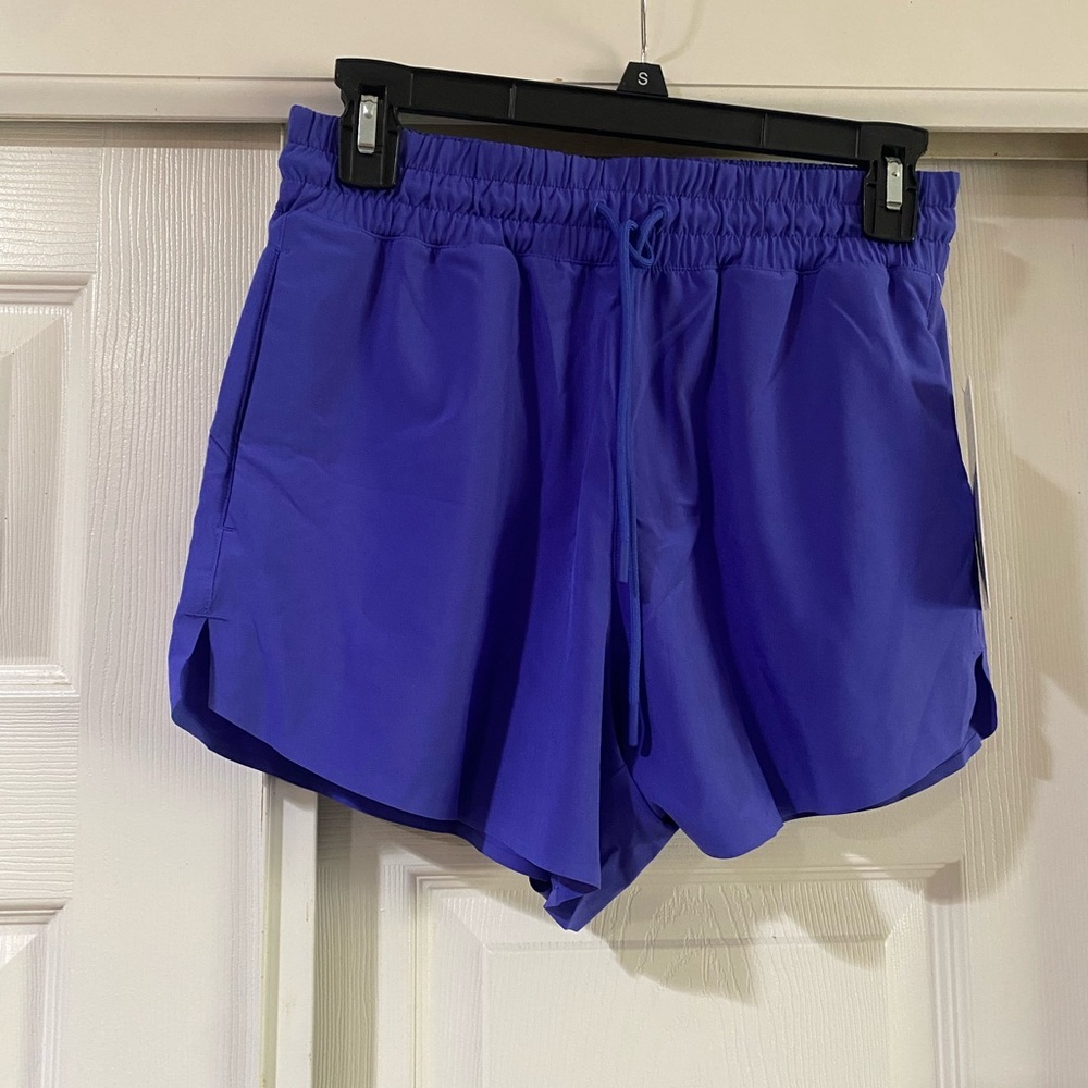 Athleta Women's Crossroads Shorts Blue Athletic Shorts Size XS‎